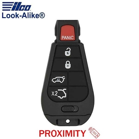 Ilco LAL POD-LAL-5B8 Chrysler Replacement POD Key w/ Proximity (IYZ-C01C) ILCO-AX00015090